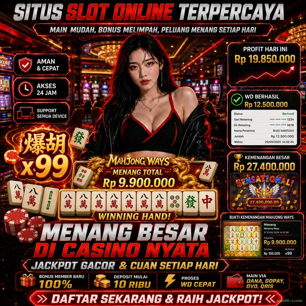 javo88-icons Dukungan Pelanggan